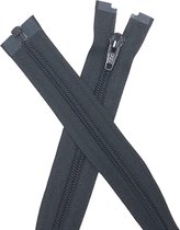 YKK rits, Deelbaar spiraal 45 cm Zwart