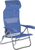 Bol.com Crespo - Strandstoel - AL-205 - Compact - Blauw (5) aanbieding