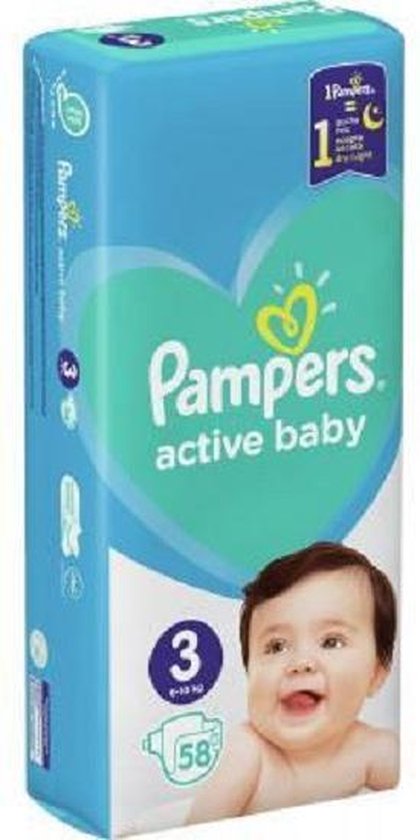 canvas Londen Sportman Pampers Luiers - Active Baby Dry - 174 stuks Maat 3- luiers voordeelset-  goedkope pampers- | bol.com