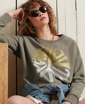 Superdry Dames Trui Military Narrative sweatshirt