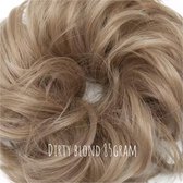 Hairbun XXL Haarstuk Messy Bun dirty blond 85gram