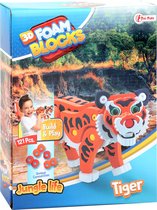 Tijger 3D puzzel van foam | Tiger Puzzel