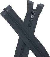 YKK rits, Deelbaar spiraal 80 cm Zwart