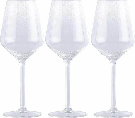 spuiten systematisch Worstelen 24x Goedkope wijnglazen set voor witte wijn 370 ml | bol.com