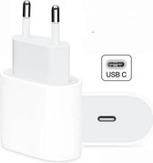 Universele USB-C Oplader 20W - Snellader - Oplaadblokje - Quick Charge -  Witte USB-c adapter - Premium Edition
