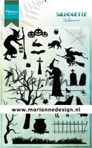 Marianne Design - Clearstamp - Silhouette - Halloween - CS1039