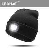 muts met LED verlichting - oplaadbaar - LED Hat™
