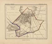 Historische kaart, plattegrond van gemeente Wilnis in Utrecht uit 1867 door Kuyper van Kaartcadeau.com