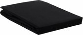 Beddinghouse hoeslaken -  Percale katoen - Eenpersoons - 80/90x210/220 cm - Black