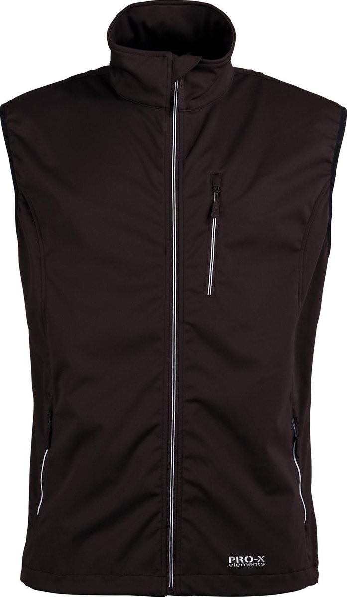 Pro-x Elements Bodywarmer Mateo Heren Polyester Mt 3xl Zwart