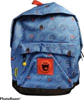 Rugzak Smiley World  Blauw 30x18x43 cm