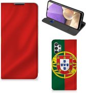 GSM Hoesje Geschikt voor Samsung Galaxy A32 5G Bookcase Portugese Vlag