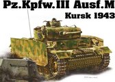 Dragon - Pz.kpfw.iii Ausf.m Kursk 1943 1:35 11/19 * - Dra6521