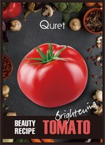 Quret - Beauty Recipe Mask Brightening rozjaśniająca maska w płachcie Pomidor 25g