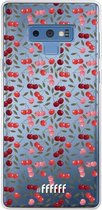 6F hoesje - geschikt voor Samsung Galaxy Note 9 -  Transparant TPU Case - Cherry's #ffffff