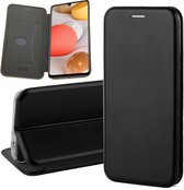 Hoesje geschikt voor Samsung A42 - Book Case Slim Wallet - Zwart