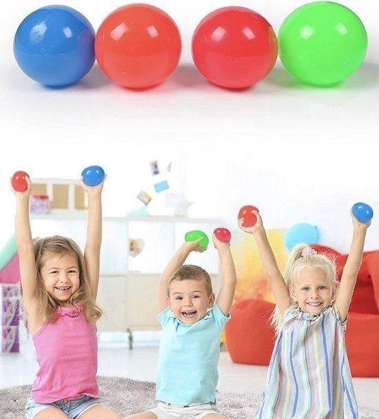 Fidget Toys - Sticky balls  - Gloobbles - 3 stuks - Sticky wall balls - globbles (sticky balls)