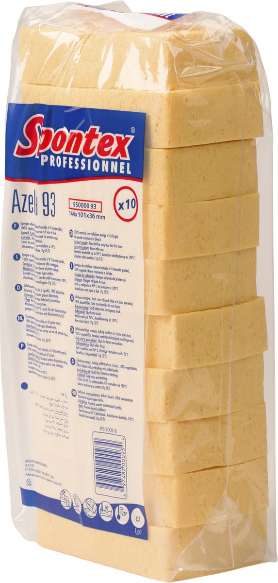 Goedkoopste Spontex Azella 93 Spons - 10 Stuks