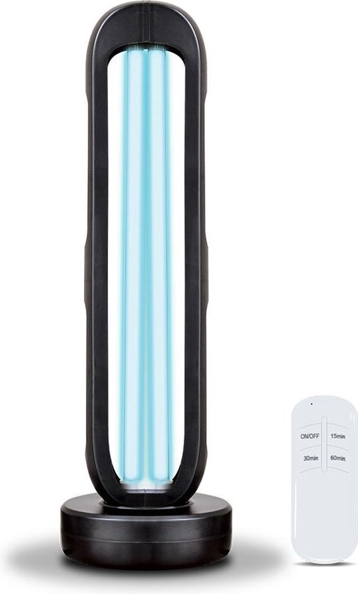 BrightArk UV Desinfectielamp Met Afstandsbediening En Timer - 25W Germicide Lamp Voor Hygiëne