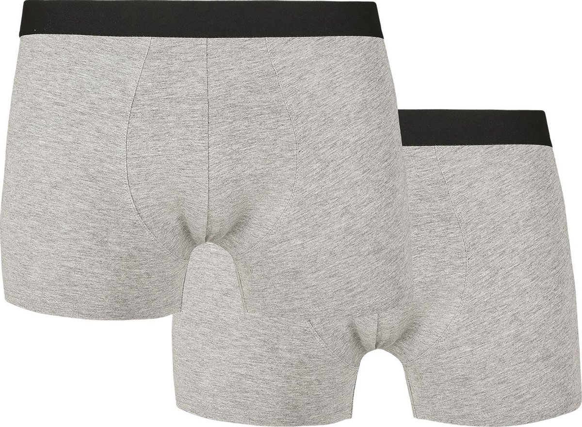 Senvi Heren boxershorts 2-pack - Maat XXXXL (4XL) - Kleur Sport Grijs