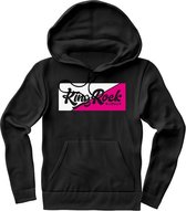 KingRock Studio hoodie heren/dames met capuchon|Original & vintage trui |Roze