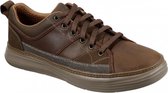 Skechers  - MORENO-PENCE - Sneaker casual - Dark Brown - 44