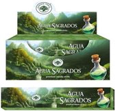 2 pakjes - Wierook - Green Tree - Green Tree Wierook – Premium Masala - Aqua Sagrados - Agua - Sagrados - 15 gram per doosje