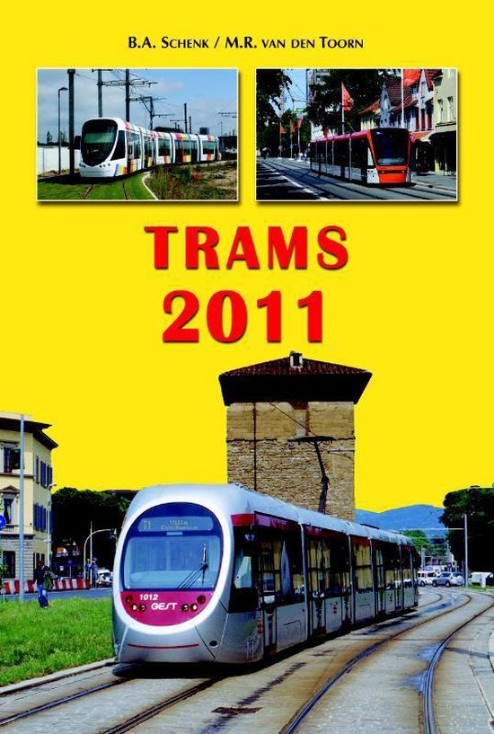 Cover van het boek 'Trams 2011' van B. Schenk