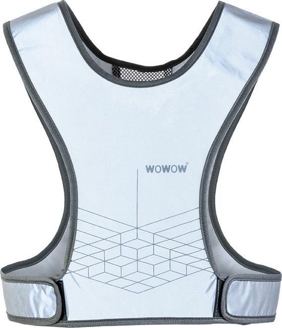 WOWOW - Nova Jacket tissu entièrement réfléchissant - L - Veste de running