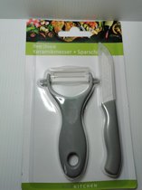 Couteau de cuisine et éplucheur de légumes Best Choice avec lame en céramique