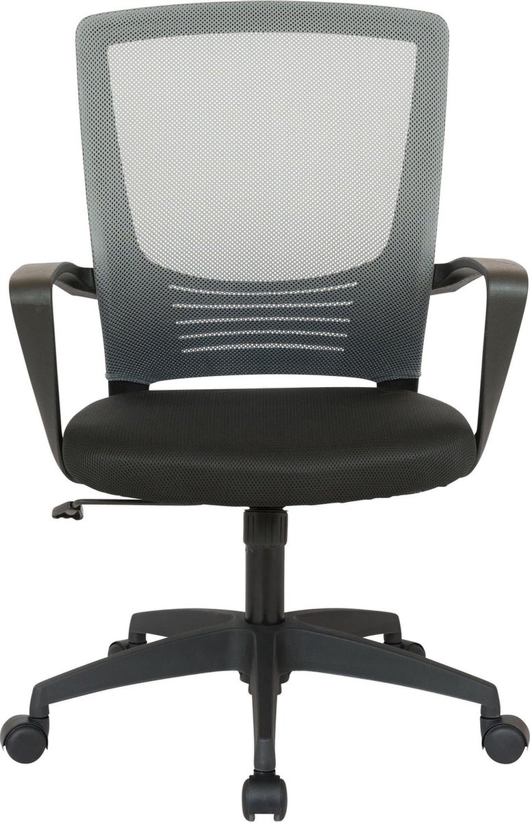 Luxe Ergonomische Bureaustoel - Grijs/Zwart - Bureaustoelen voor volwassenen - Office Chair Ergonomisch - Mesh