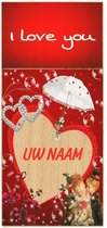 Valentijnsdag cadeau hout rechthoek usb stick met naam 16gb model 1004 – Valentijn cadeau, Valentijnscadeau, Liefde cadeau, Liefdescadeau