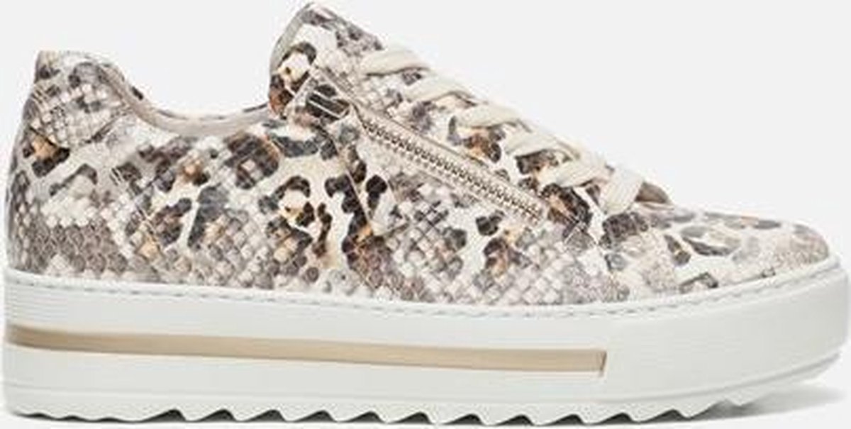 Gabor Comfort sneakers slangenprint - Maat 38.5 | bol.com