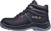 HKS Active 300 S2 werkschoenen - veiligheidsschoenen - safety shoes - heren - hoog - stalen neus - antislip - ESD - zwart - maat 44
