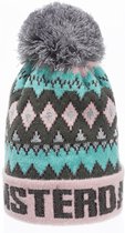 Robin Ruth muts Amsterdam multi kleur grijs roze turquoise