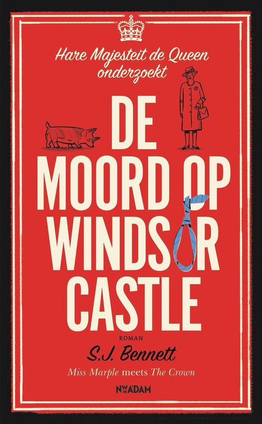 Hare Majesteit de Queen onderzoekt 1 - De moord op Windsor C ... - cover