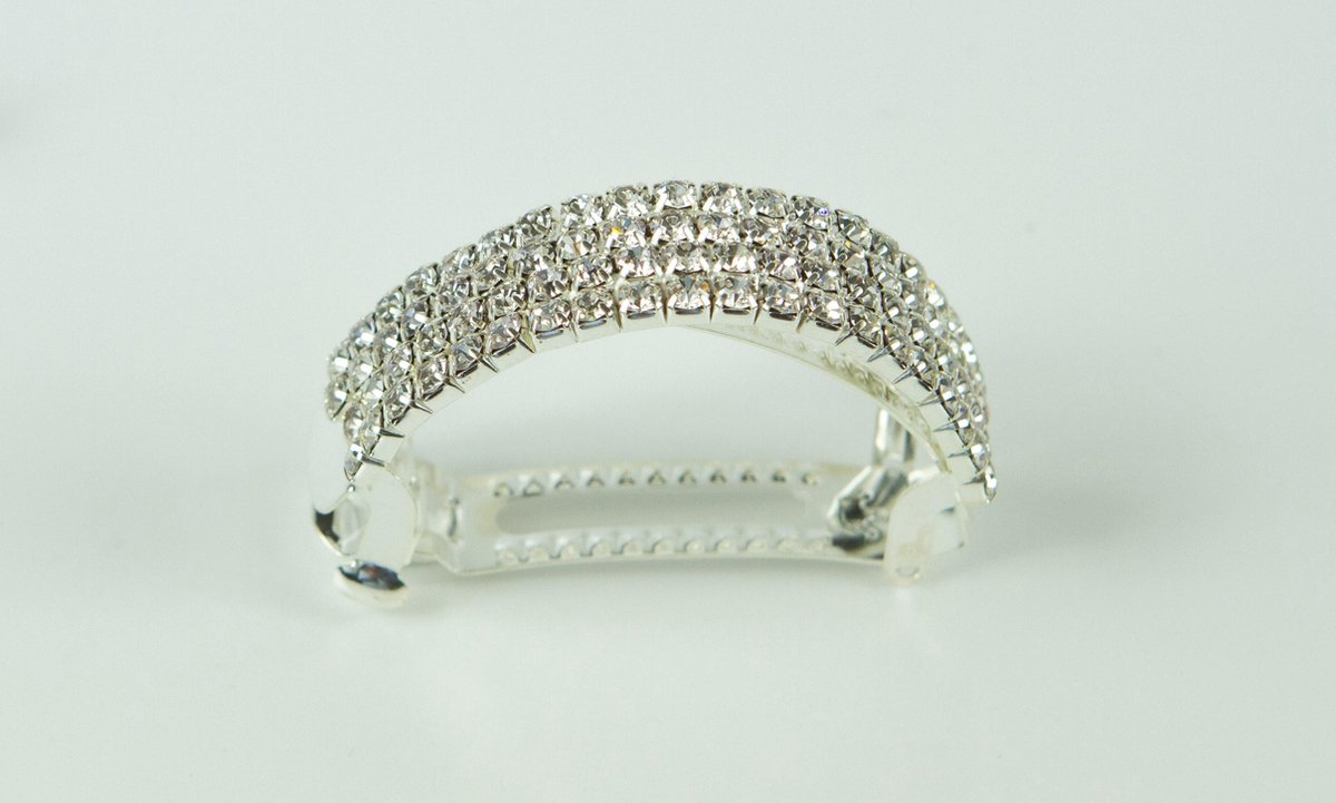 Patentspeld half rond strass