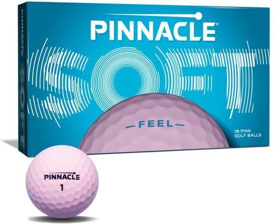 Balles de golf soft roses Pinnacle | balles de golf| accessoires de golf |  bol