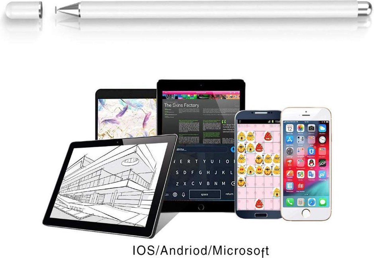 Stylus Pen Voor Apple Ipad Iphone Android Tablet