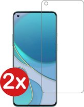 OnePlus 8T Screenprotector Glas Gehard - OnePlus 8T Tempered Glas Gehard - OnePlus 8T Screen Protector Screen Cover - 2 PACK