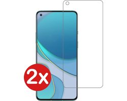 Screenprotector - 2 Stuks - Geschikt voor OnePlus 8T - Extra Sterk - Beschermglas - Gehard Glas - Tempered Glass - Screen Protector