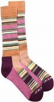 SKHOOP - Hot stripe rust - Skisokken - Warme sokken - Maat 40/42