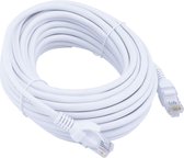 10 meter CAT 6 premium UTP kabel - Internetkabel - Netwerkkabel Wit - Incl. RJ45 stekkers - Hoge kwaliteit kabel