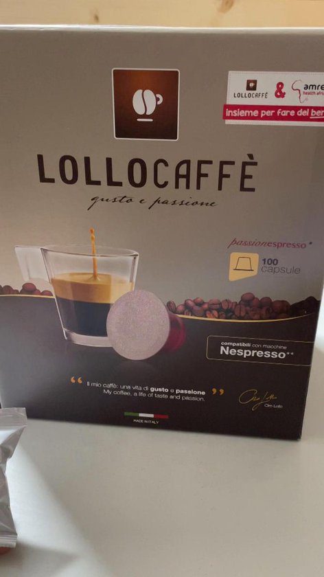 LOLLO CAFFÈ - PASSIONESPRESSO CLASSICO - Box 100 CAPSULE