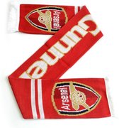 Arsenal sjaal Gunners rood