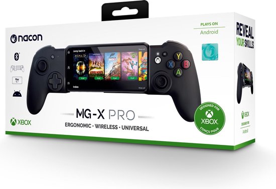 Nacon MG-X Pro - Officiële Xbox Gaming Controller voor Android - Zwart - Nacon