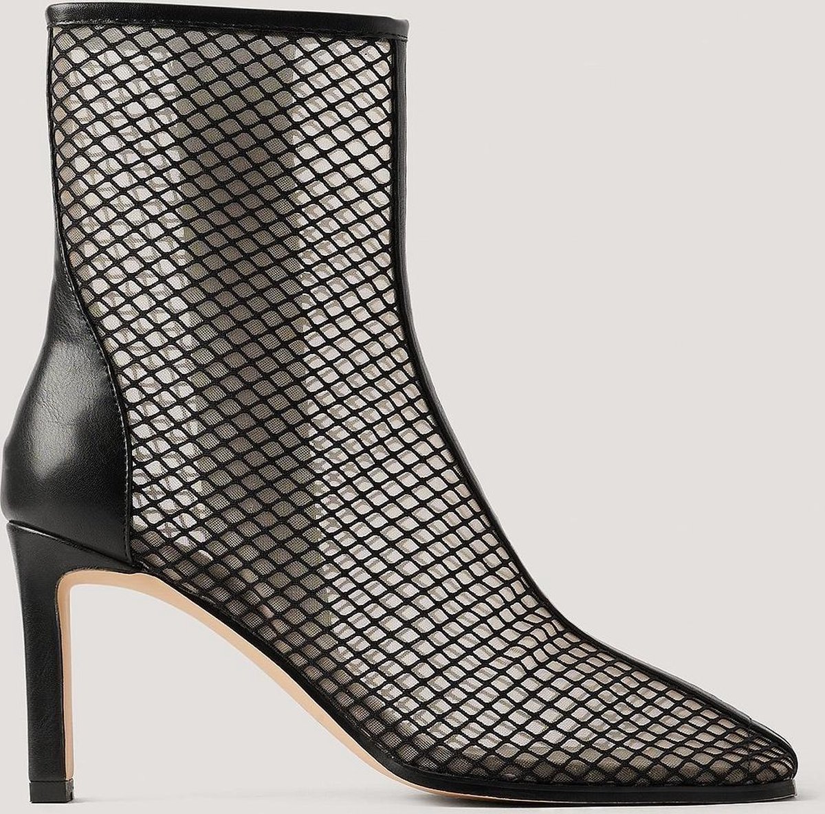 NA-KD SQUARED TOE MESH BOOTS - 38 | bol.com
