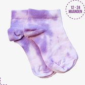 Colourful Waves - Tie Dye Kids Sokken - Maat 12 - 24 mnd