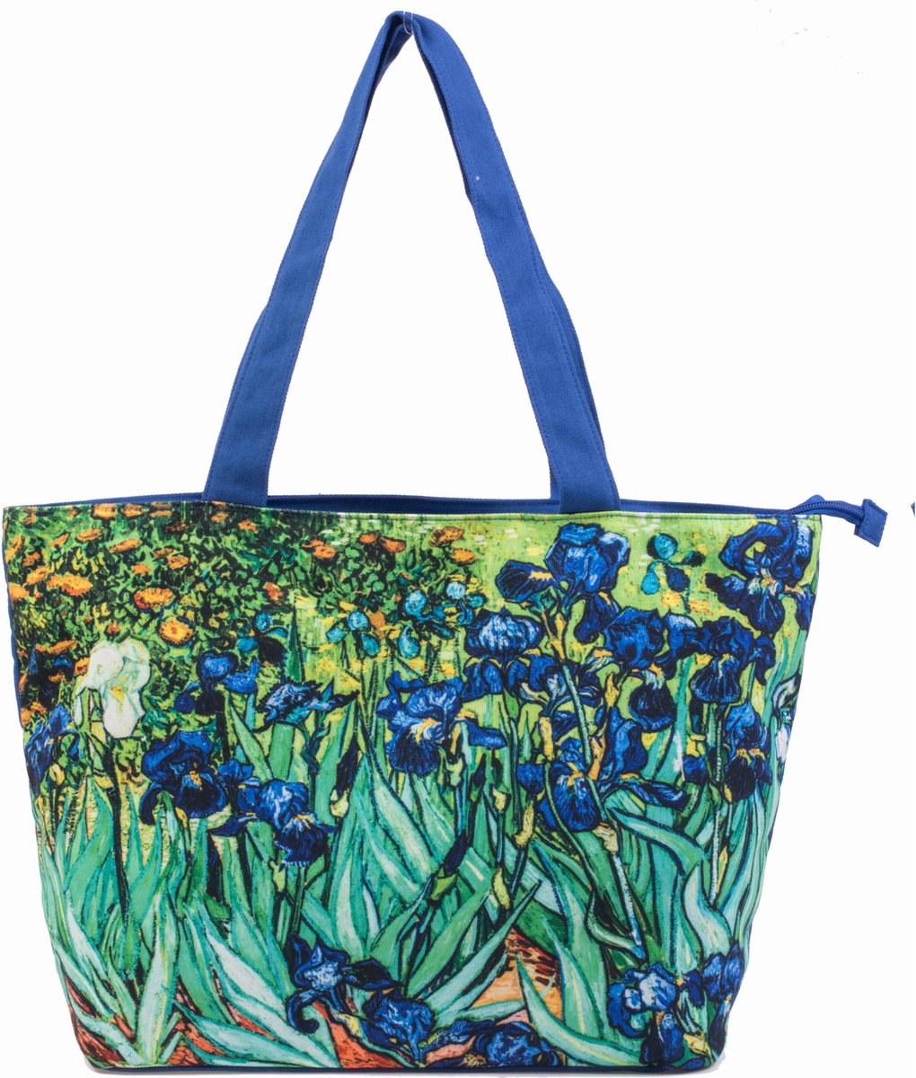 Robin Ruth Shopper Tas Small 38x25cm Van Gogh - Irissen