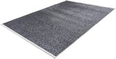 Lalee Peri -  Vloerkleed -  Vloer kleed - Tapijt – Karpet - Super zacht - 3D Effect - Wasmachine proof - 160x220 – Grafiet